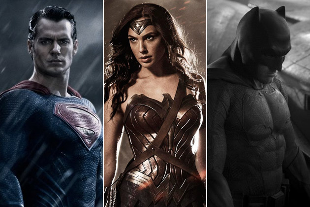 Henry Cavill viverá pela segunda vez o Superman, enquanto Gal Gadot e Ben Affleck fazem sua primeira aparição como Mulher Maravilha e Batman (Foto: Reprodução)