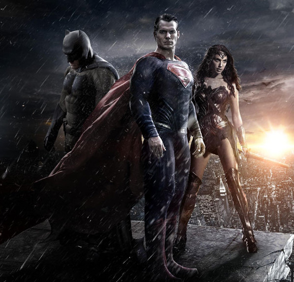 Batman, Superman e Mulher Maravilha vão aparecer juntos em março de 2016 (Foto: Reprodução)